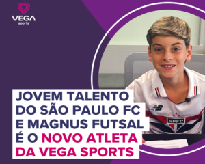 Breno Cancian: Jovem Talento do São Paulo FC e Magnus Futsal é o Novo Atleta da Vega Sports